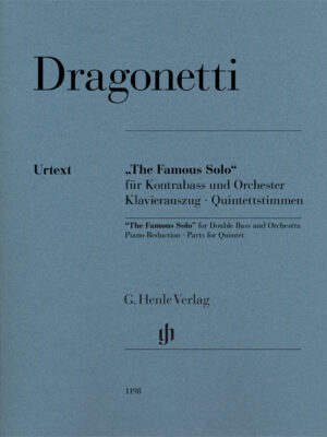 "The Famous Solo" for Double Bass and Orchestra (HN1198)