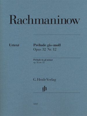 Prélude in g sharp minor op. 32 no. 12 (HN1213)