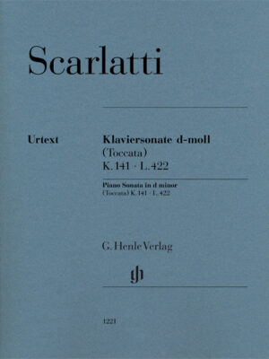Piano Sonata in d minor (Toccata) K. 141, L. 422 (HN1221)
