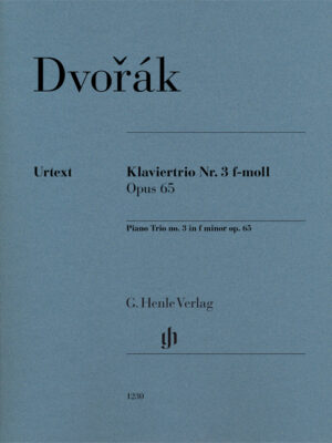 Piano Trio no. 3 in f minor op. 65 (HN1230)