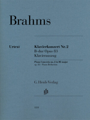 Piano Concerto no. 2 in B flat major op.83 (HN1231)
