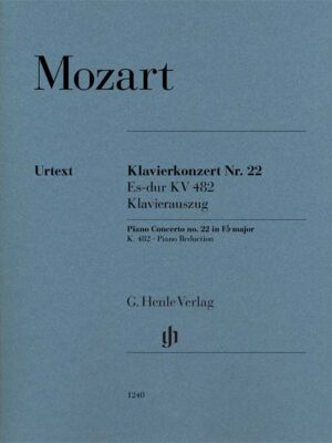 Piano Concerto no. 22 in E flat major KV 482 (HN1240)