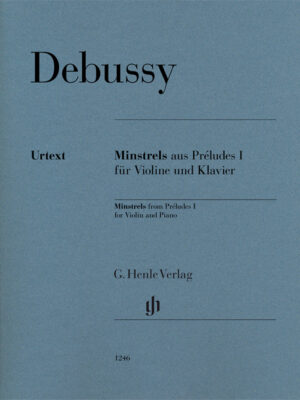 Minstrels from Préludes I for Violin and Piano (HN1246)