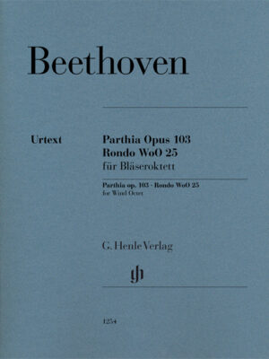 Parthia op. 103 and Rondo WoO 25 for Wind Octet (HN1254)