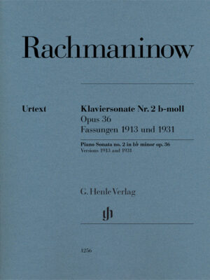 Piano Sonata no. 2 in b flat minor op. 36 (HN1256)