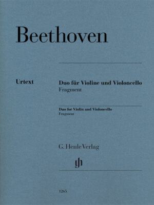 Duo for Violin and Violoncello (HN1265)