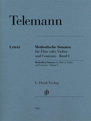 Methodical Sonatas for Flute or Violin and Basso Continuo Volume I (HN1266)