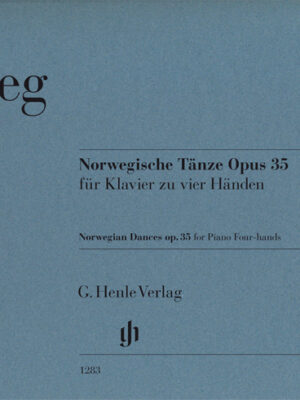 Norwegian Dances op. 35 for Piano Four-hands (HN1283)