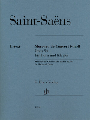 Morceau de Concert in f minor op. 94 for Horn and Piano (HN1284)