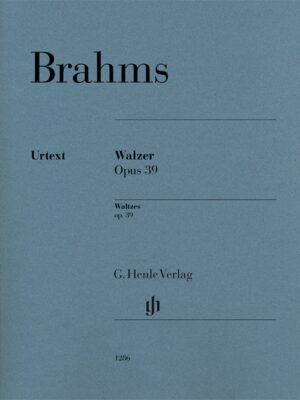 Waltzes op. 39 for Piano (HN1286)