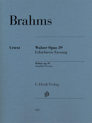 Waltzes op. 39 (Simplified by composer) (HN1287)