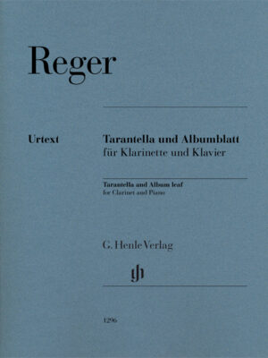 Tarantella and Album leaf for Clarinet and Piano (HN1296)