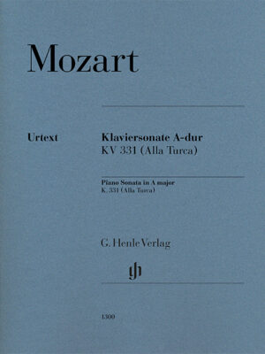 Piano Sonata in A major K. 331 (HN1300)