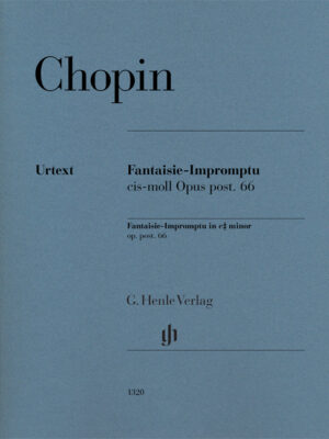 Fantaisie-Impromptu in c sharp minor op. post. 66 (HN1320)