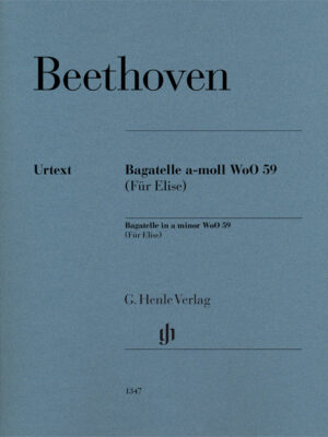 Bagatelle in a minor WoO 59 (Für Elise) (HN1347)