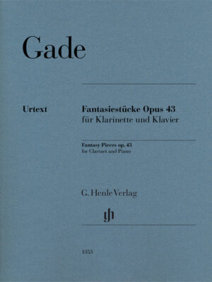 Fantasy Pieces op. 43 for Clarinet and Piano (HN1353)