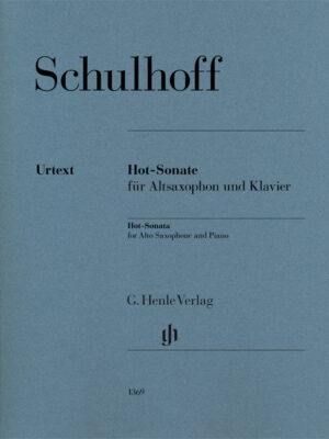 Hot-Sonata for Alto Saxophone and Piano (HN1369)