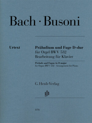 Prelude and Fugue in D major for Organ BWV 532 (HN1376)