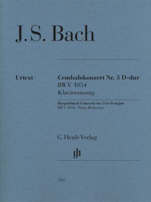 Harpsichord Concerto no. 3 D major BWV 1054 (HN1382)