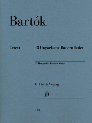 15 Hungarian Peasant Songs (HN1404)