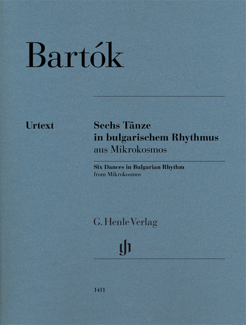 Six Dances in Bulgarian Rhythm from Mikrokosmos (HN1411)