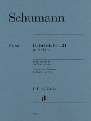 Song Cycle op. 24 on Poems by Heine (HN1465)