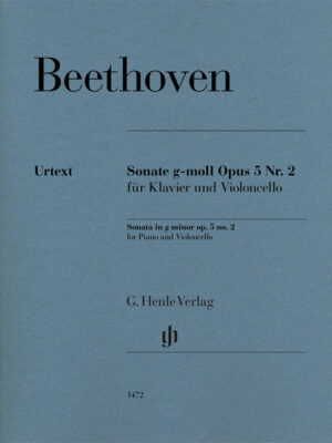 Sonata in g minor op. 5 no. 2 for Piano and Violoncello (HN1472)