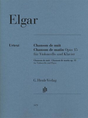 Chanson de nuit, Chanson de matin op. 15 for Violoncello and Piano (HN1478)