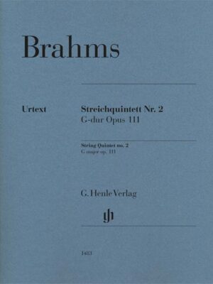 String Quintet no. 2 G major op. 111 (HN1483)