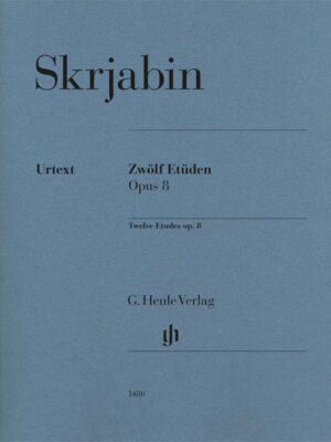 Twelve Etudes op. 8 (HN1486)