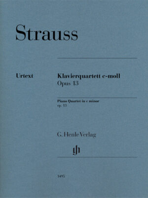 Piano Quartet in c minor op. 13 (HN1495)