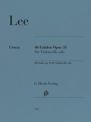 40 Etudes op. 31 for Violoncello solo (HN1519)