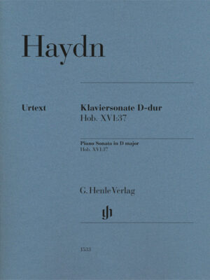 Piano Sonata in D major Hob. XVI:37 (HN1533)