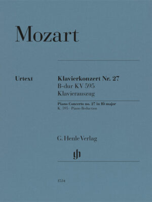 Piano Concerto no. 27 B flat major K. 595 (HN1534)