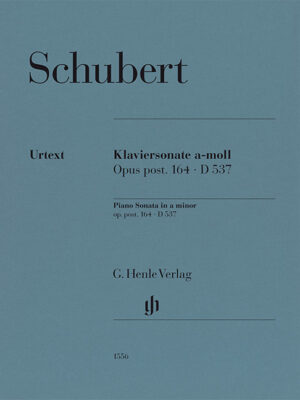Piano Sonata in a minor Opus post. 164 D 537 (HN1556)