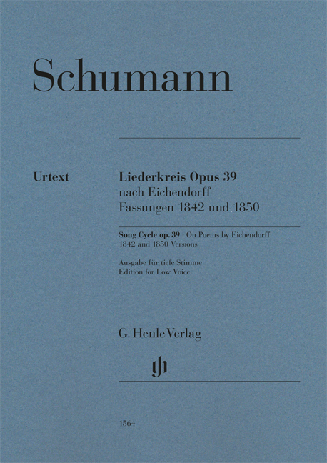 Song Cycle op. 39 on Poems by Eichendorff - 1842 and 1850 Version (HN1564)