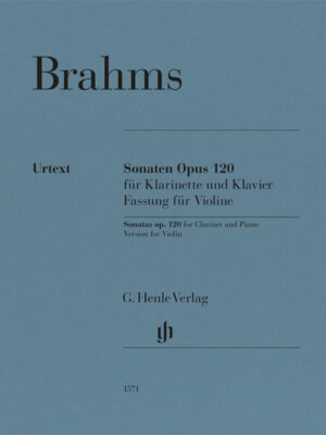Sonatas op. 120 for Clarinet and Piano (HN1571)