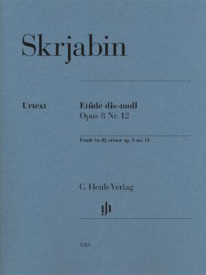 Etude d sharp minor op. 8 No. 12 (HN1583)