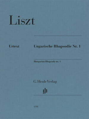 Hungarian Rhapsody no. 1 (HN1598)