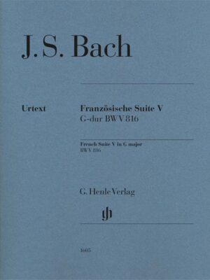French Suite 5 G major BWV 816 (HN1605)