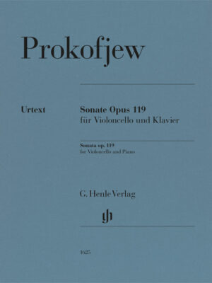 Sonata op. 119 for Violoncello and Piano (HN1625)