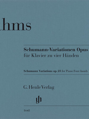 Schumann-Variations E flat major op. 23 (HN1648)