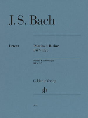 Partita 1 B flat major BWV 825 (HN1651)