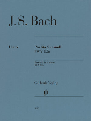 Partita 2 c minor BWV 826 (HN1652)