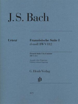 French Suite 1 d minor BWV 812 (HN1671)