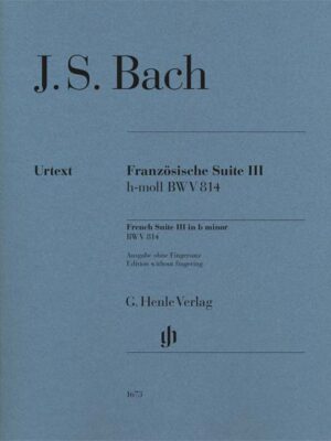 French Suite 3 b minor BWV 814 (HN1673)