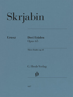 Three Etudes op. 65 (HN1687)