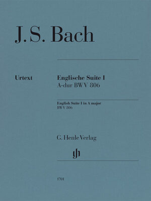 English Suite I in A major BWV 806 (HN1701)