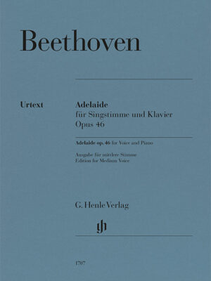 Adelaide op. 46 – for Voice and Piano (HN1707)
