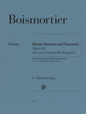 Little Sonatas and Chaconne op. 66 for two Violoncellos (Bassoons) (HN1715)